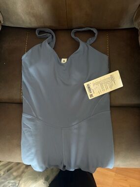lululemon athletica Slate Blue Sleeveless Romper
